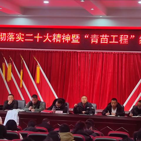 薪火传承，青苗工程谱新章｜石民中开展贯彻落实二十大精神暨“青苗工程”结队仪式