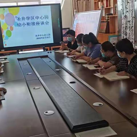 幼小衔接，助力成长——圣井学区三所公办园“幼小衔接”系列活动之研讨会