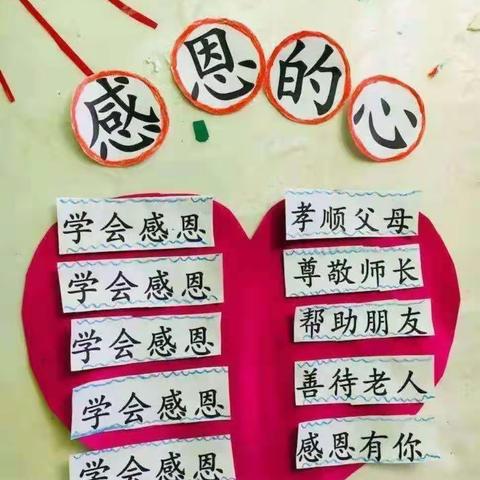 王窑镇中心小学四年级感恩活动--“学习感恩，实践感恩”