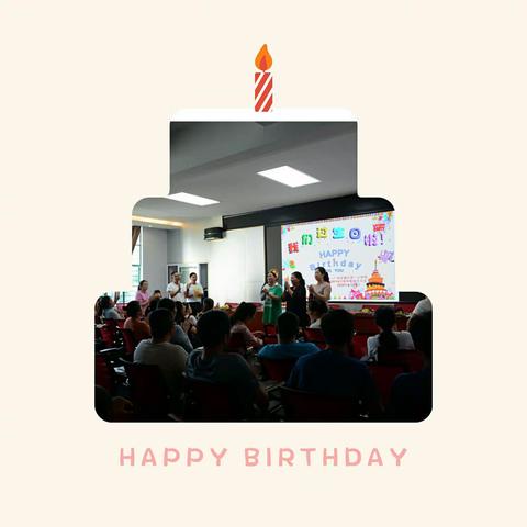 年年岁岁花相似，岁岁年年情更浓——广南县城区第一小学校迎来了六月教师集体生日会