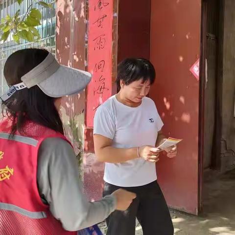 水稻乡双河铺社区防溺水宣传活动