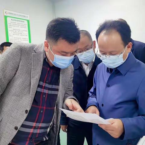 张春松深入集约化供餐配送中心调研全县中小学校食堂供餐情况