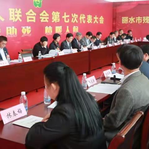 市残联召开第六届主席团会议