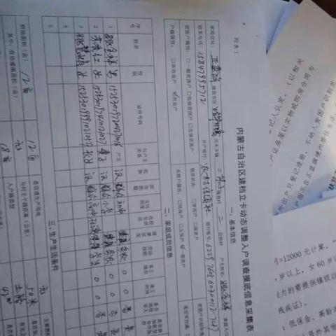 精准扶贫信息采集