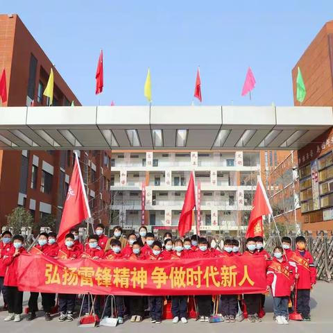 三月春风暖人心，雷锋精神世代传——灵城南李小学开展“弘扬雷锋精神 争做时代新人”学雷锋志愿服务活动