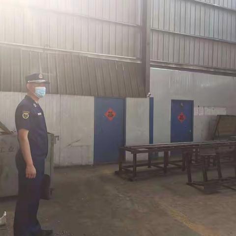 渭滨区消防救援大队依法临时查封安全隐患单位