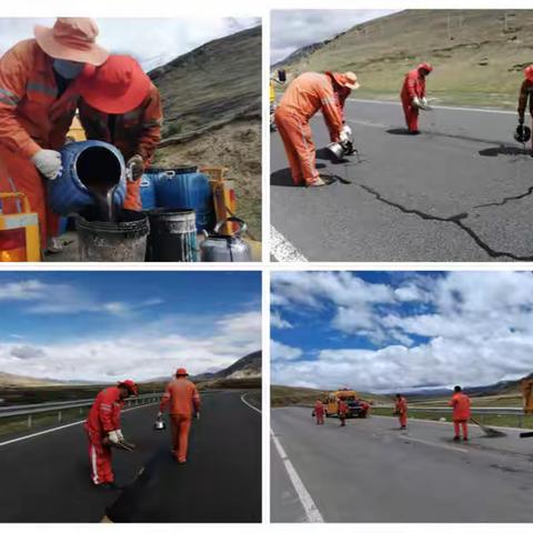 理塘公路分局五月工作动态