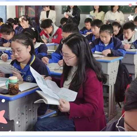 【和乐教研】借视导之力，扬教研之帆——县研培中心英语教研员谌靖老师莅临我校指导英语教学工作