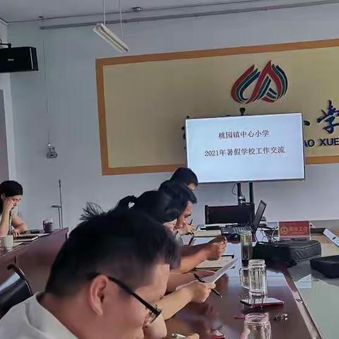 总结促提升 展望新征程——桃园镇中心小学召开期末工作总结大会