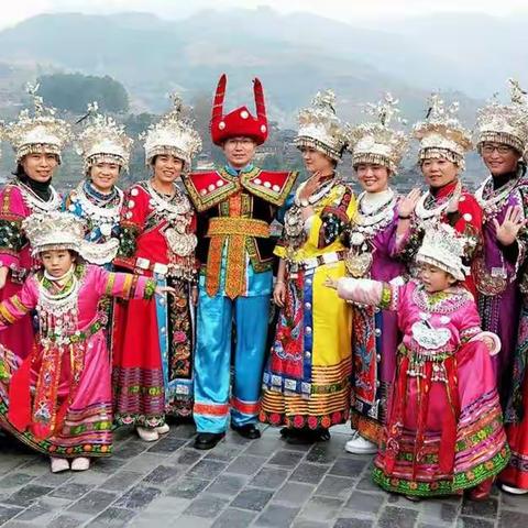 西江苗寨精彩瞬间
