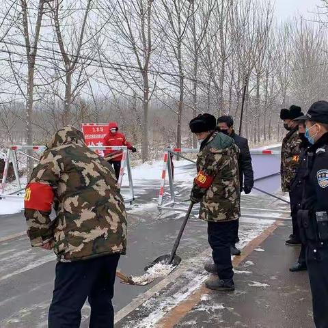 筑牢疫情防控墙，九农场民兵显担当
