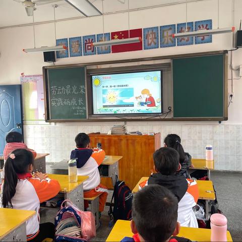 “劳动悦身心，幸福我创造”—银河镇中心学校第三届劳动文化节303中队劳动纪实