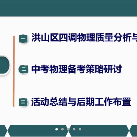 析得失 明措施 知路径 创佳绩                     ---洪山区2022年物理四月调考质量分析会