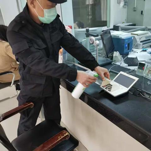 许都农商行小召支行——疫情防控人人担 安全营运保生产