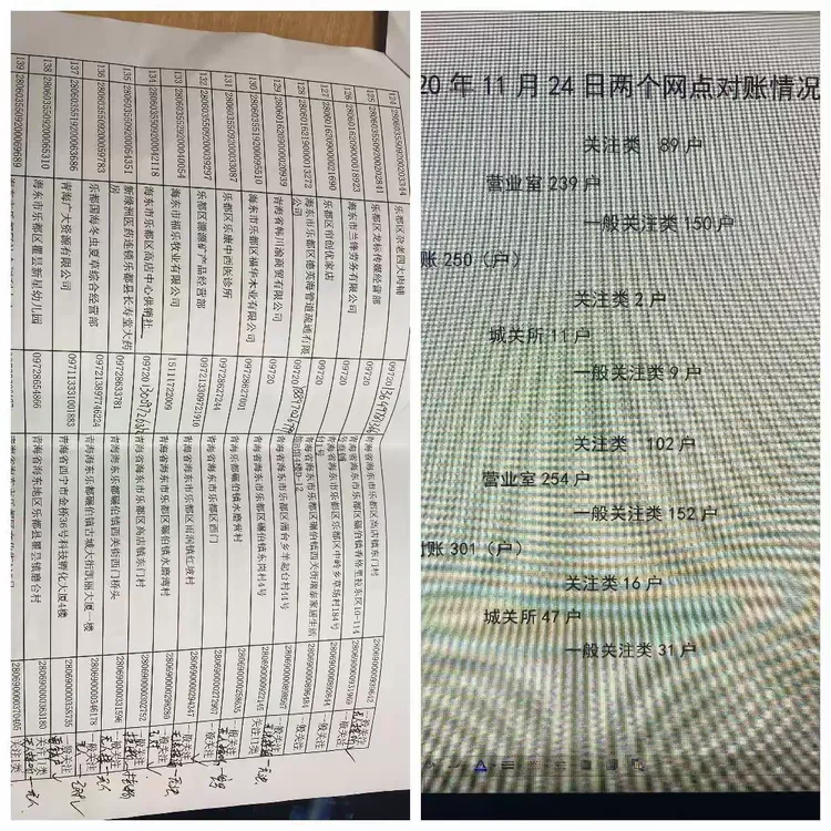 乐都支行营业室积极开展银企对账工作 加强对账风险管理