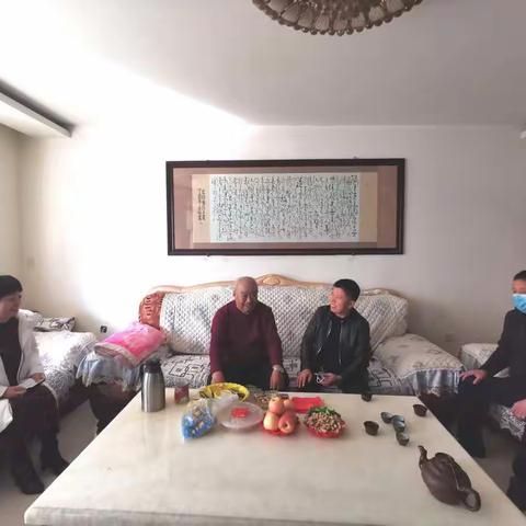 【动态】大名县第二中学开展春节前走访慰问活动