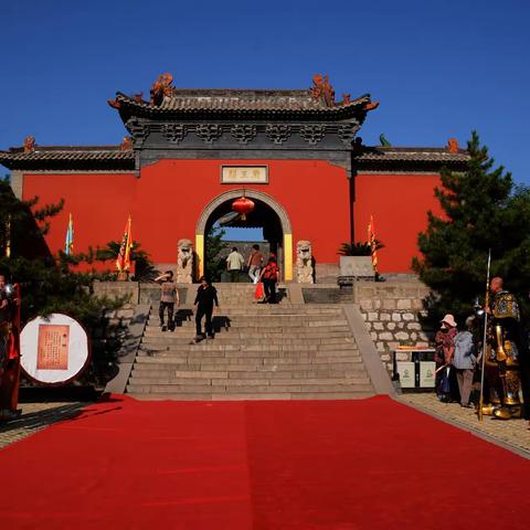 千年古刹林里关帝庙庙会