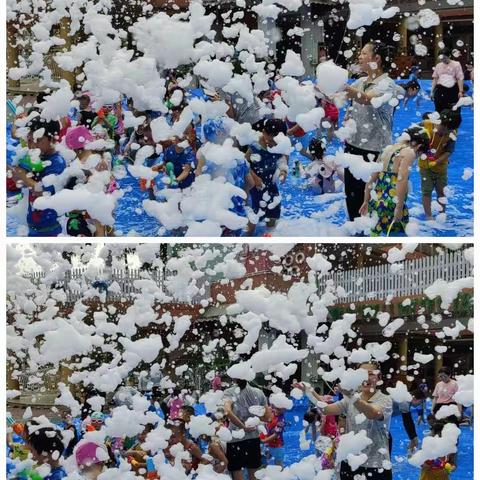“无水不夏天,欢乐泼水节”金太阳现代幼儿园泼水节活动总结