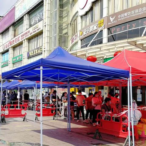 4月11日京溪街纪检办开展疫情防控监督巡查