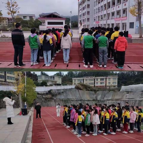 “共创文明，温馨家园”——晓龙中心小学十一月份文明寝室先进集体总结表彰大会