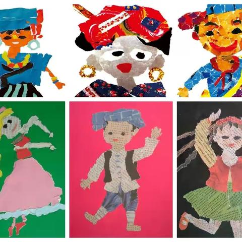 二年级美术 民族娃娃