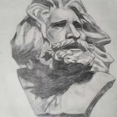 青春的活力 ——  记聊城市实验中学2019年校园艺术节书法绘画比赛