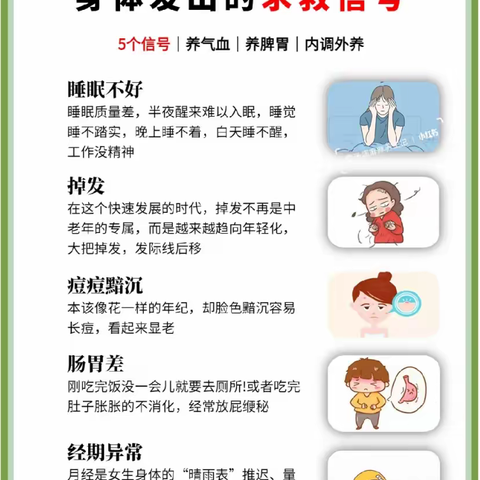 身体发出的求救信号SOS