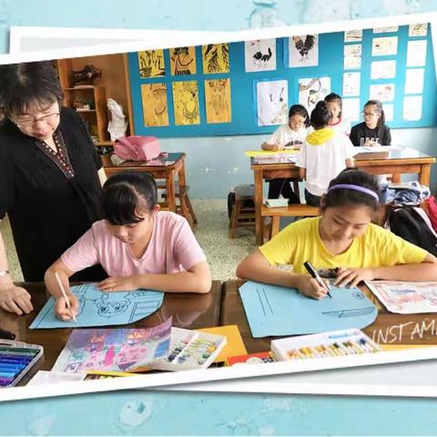 “小手绘文明”   ——记站前小学校园文明创建主题绘画活动