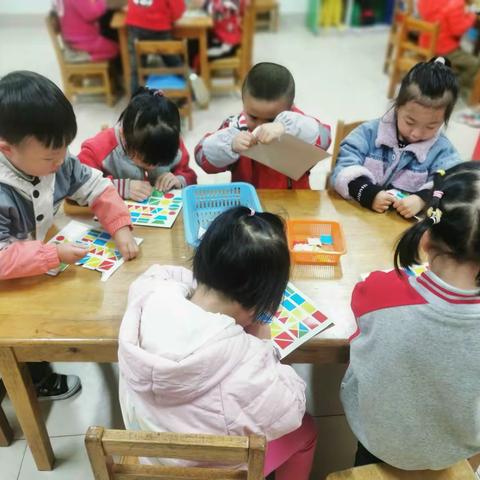 土门学校幼儿园中三班——丰富多彩的一周