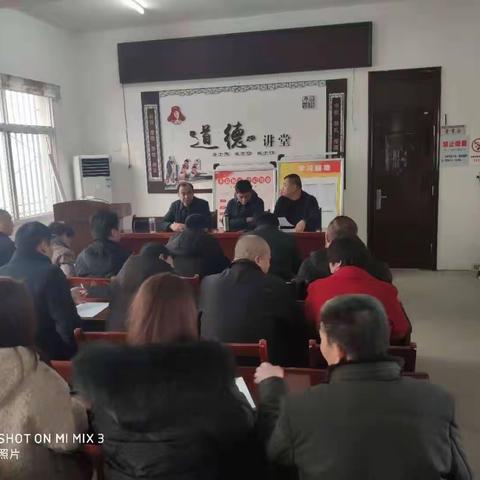 鹿苑街道银王村关于新型冠状病毒安排工作在行动