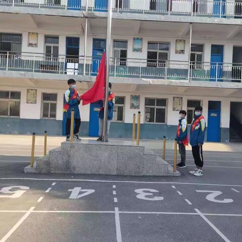 “喜迎国庆，礼赞祖国”——期思中学周一升旗仪式