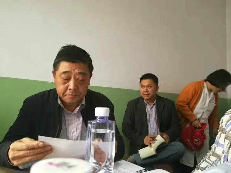 唐山市卫计委李建新主任到市第八医院就家庭医生签约服务,医联体建设