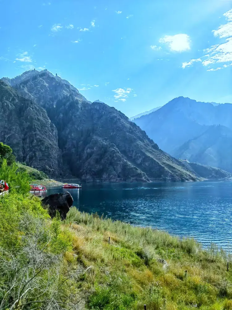 天山景区天池新疆