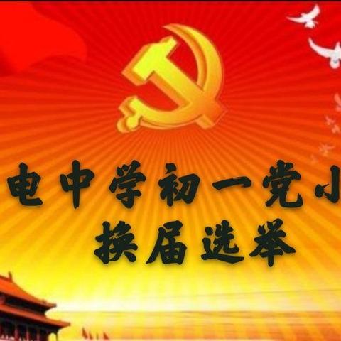 【向上西电】西电党建‖西电中学初一党小组换届选举