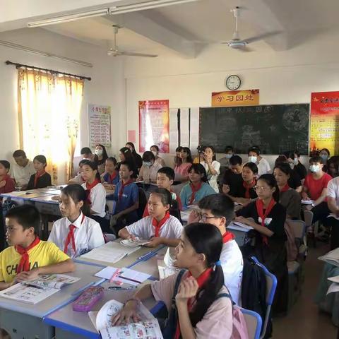 青春活力，幸福提升 ——大安镇中心小学 西南镇中心小学结对帮扶暨市英语公开课教研交流活动