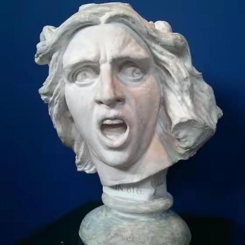 刚柔相济雕塑美