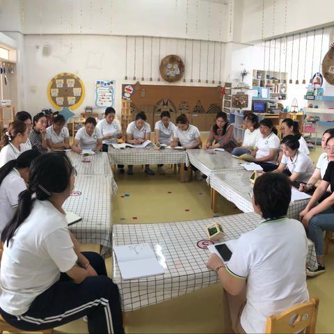 “研”途有你 共促成长——记宿迁市实验小学幼儿园大班组教研活动