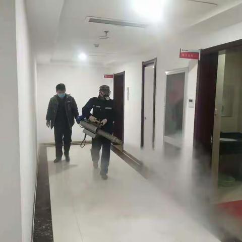 招远农商银行：消毒再升级  打造“无死角”防疫保护盾