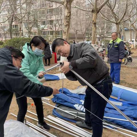 历下区地方金融监督管理局全力投身核酸检测演练