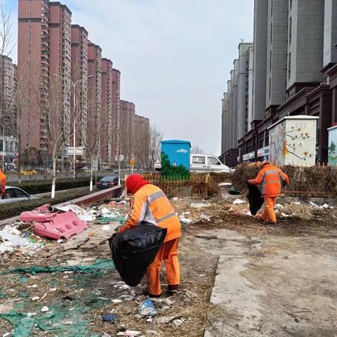 【槐荫城管美里湖环卫所】新春奋进正当时，洁净道路焕新颜