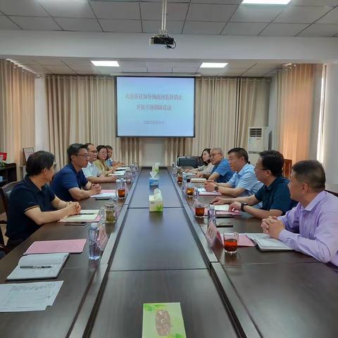 济南市供销社领导到商河调研