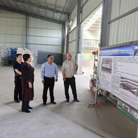 商河县供销社深入企业开展调研活动
