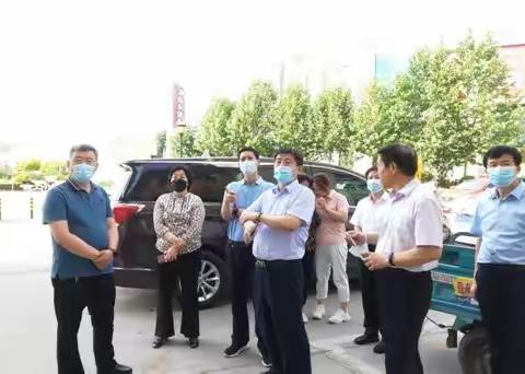 省供销社到商河县调研流通服务网络建设工作情况