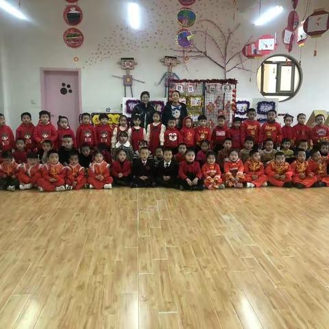 会宁县第四幼儿园大三班“喜迎元旦，展我风采”迎新活动