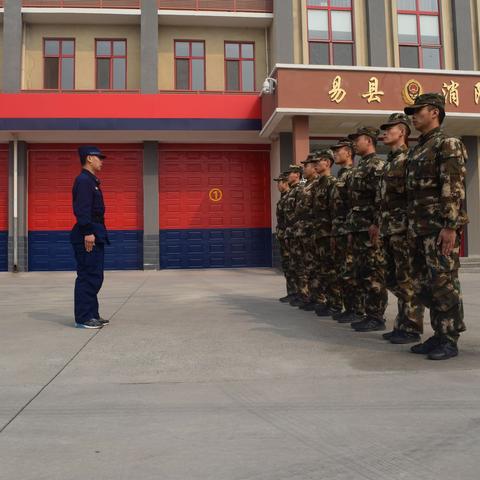 易县消防救援大队“条令纲要学习月”活动纪实