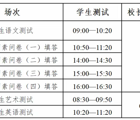 【告家长书】2022年国家义务教育质量监测告家长书