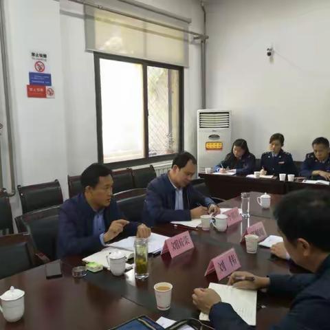 长安区委常委、常务副区长刘国荣，副区长李朝喜调研指导区市场监管局工作