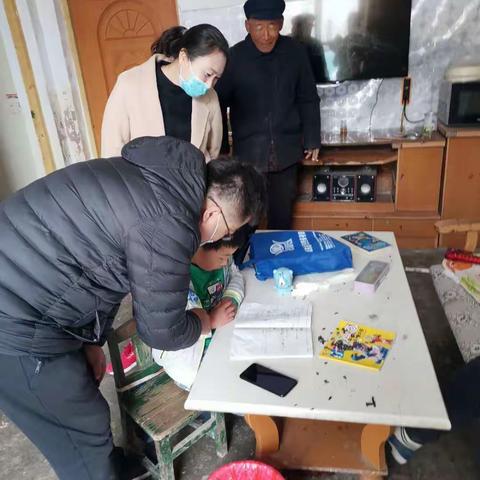 战疫情，保教学—黄集镇长刘小学家访实录