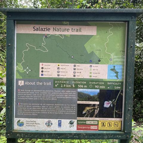 打卡Salazie trail