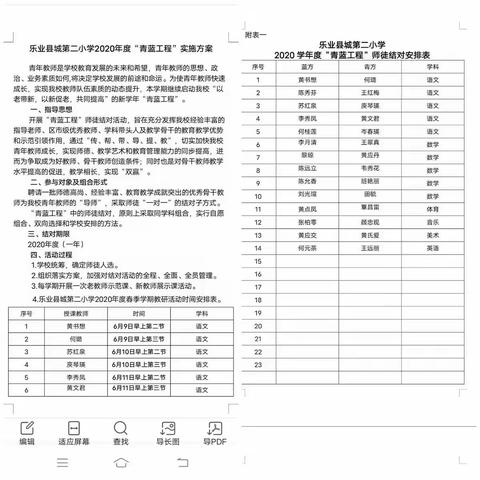 青蓝齐携手   教学共相长